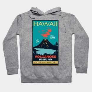 Hawaii Volcanoes National Park Aged Look Hoodie